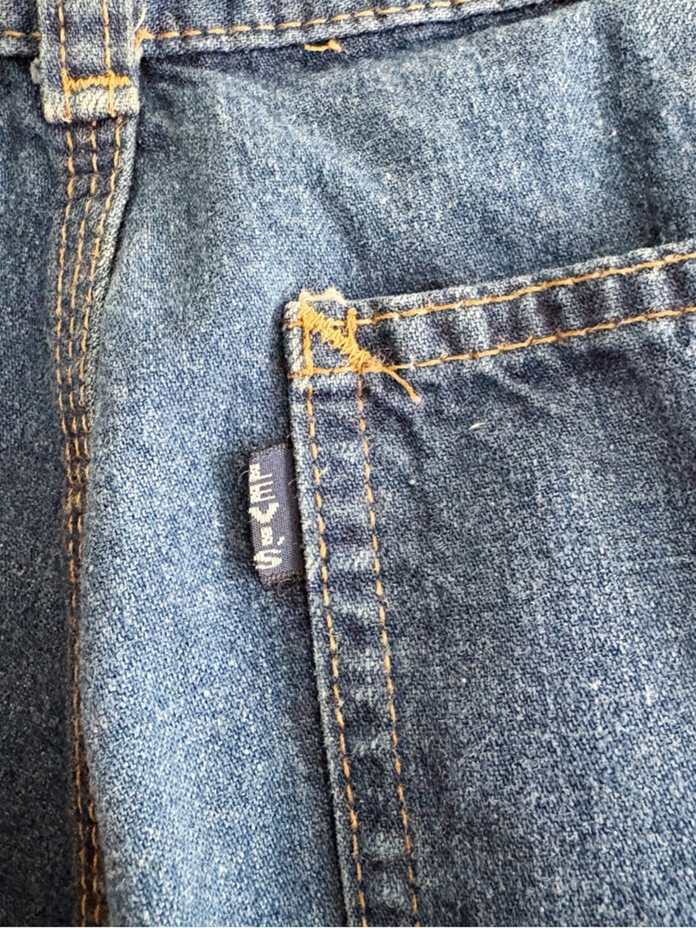 Vintage Levi’s Strauss High Rise Wide Leg Trouser Jeans Rare Vintage - Picture 9 of 11